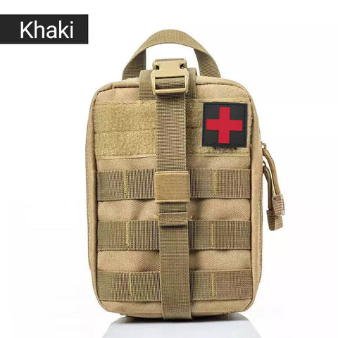 Tactical MOLLE Rip Away EMT IFAK Medical Pouch First Aid Kit Utility ( ONLY BAG)