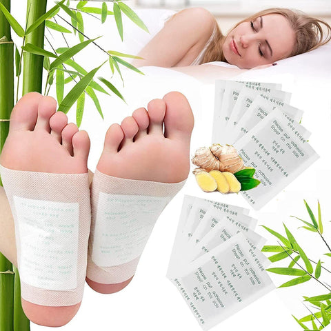Upto400 Pack Detox Foot Patches Pads Natural plant Toxin Removal Sticky Adhesive