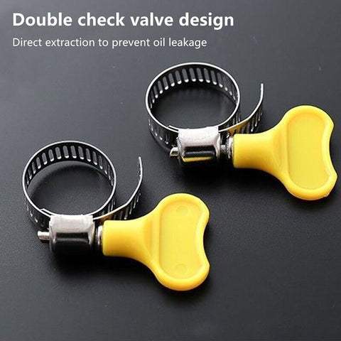 Hand Fuel Pump Car Fuel Tank Sucker Oil Transfer Soft Car Fuel Pump Manual Pump