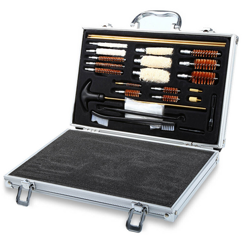 126x Gun Cleaning Tools Set Pistol Rifle Shotgun Firearm Cleaner Kit Universal
