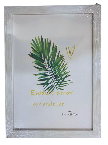 4PCE  A4 Certificate Photo Frame Modern Picture Documents Display Wooden Frames