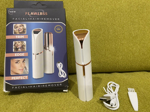 Women Finishing Touch Painless Face Facial Hair Remover Epilator Rechargeable AU