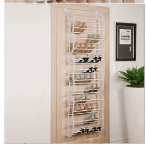 Shoe Rack Storage 36-Pairs Over The Door Hanging Holder Organiser Shelf Hook
