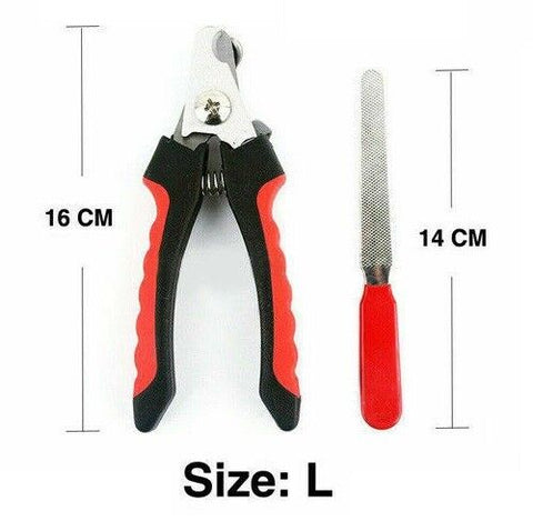 Pet Dog CAT Nail Clippers Professional Toe Cutter Trimmer Grooming Scissors tool