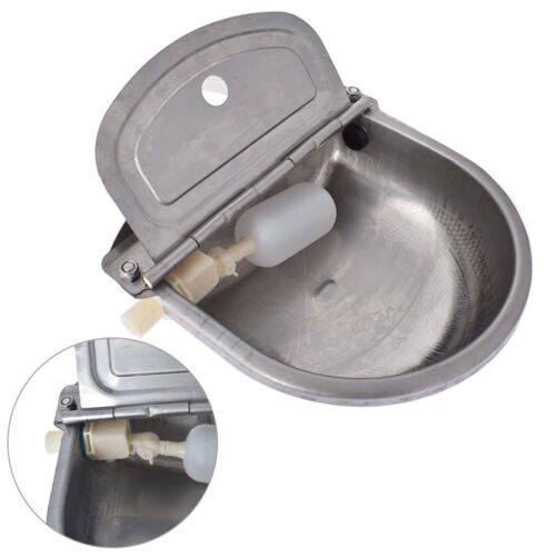 Automatic Stock Water Trough Sheep Dog Chicken Horse Cow Auto Fill Drink Bowl 4L