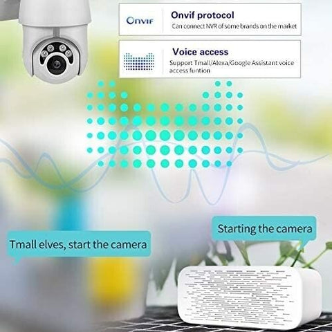 Security Camera Wireless System Home Outdoor 5G WiFi CCTV 1080P HD Night Vision