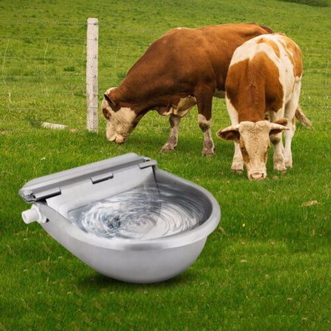Automatic Stock Water Trough Sheep Dog Chicken Horse Cow Auto Fill Drink Bowl 4L