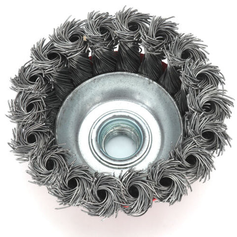 8x Twist Knot Wire for Angle Grinder M14 Crew Wheel Disc & Cup Brush Set Kit SYD