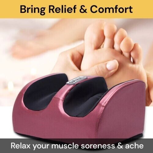 Foot Massager Massage Machine New Feet Kneading Calf Pain Relief Electric Heated