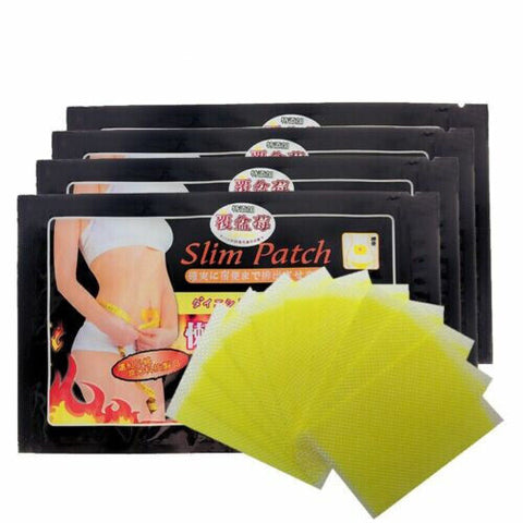 10/100PCS SLIM PATCHES BODY SLIM BURN FAT BELLY DETOX WEIGHT LOSS DIET PADS AU