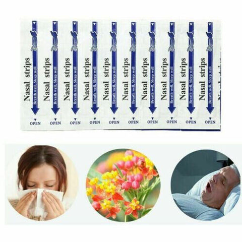 30pcs Clear Breath Better Nasal Strip Nose Strips Sleep Aid Nose Patch FeelRight