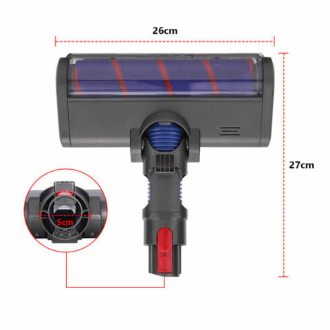 Cordless Vacuum Cleaner Floor Brush Fluffy Roller Head For Dyson V7 V8 V10 V11
