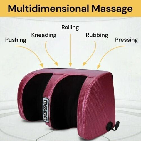 Foot Massager Massage Machine New Feet Kneading Calf Pain Relief Electric Heated