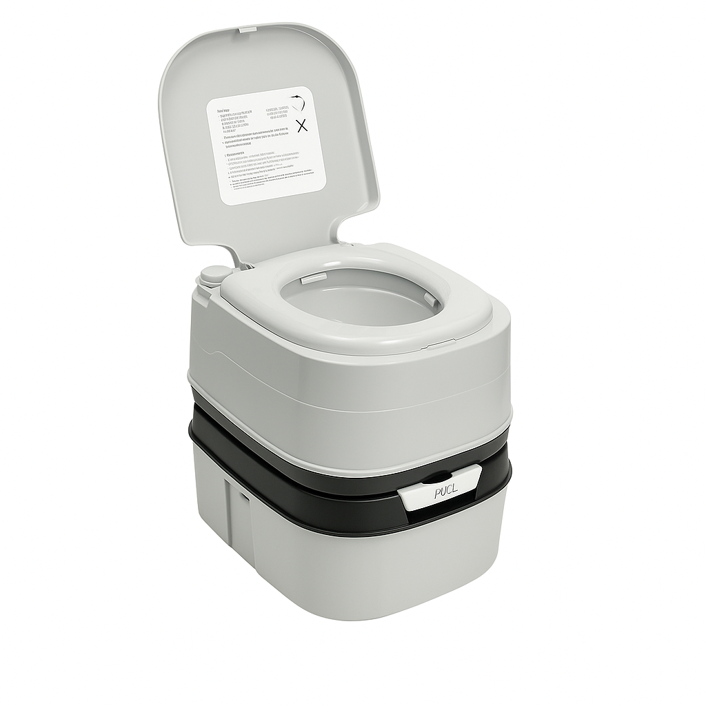 24L Outdoor Portable Camping Toilet-NEW