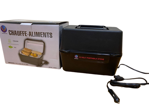 12V Portable Stove Oven Food Warmer for 4WD Car Truck Caravan Camping 12 Volt