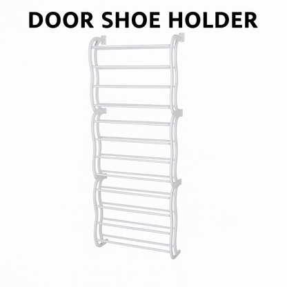 36 Pair Over The Door Shoe Organizer – 12 Tier Hanging Rack Storage-NEW