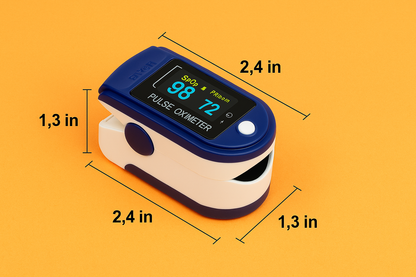 Professional Finger Pulse Oximeter Blood Oxygen Saturation Heart Rate Monitor-NEW