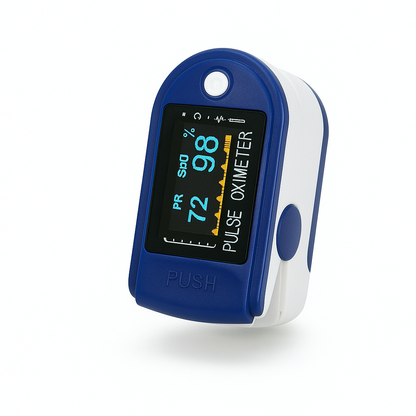 Professional Finger Pulse Oximeter Blood Oxygen Saturation Heart Rate Monitor-NEW