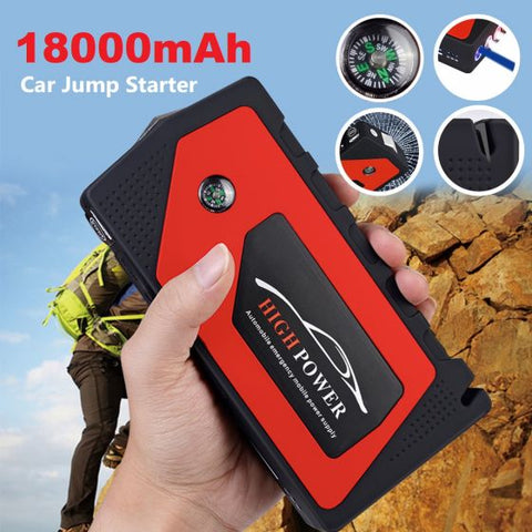12V Car Jump Starter 18000mAh Power Bank