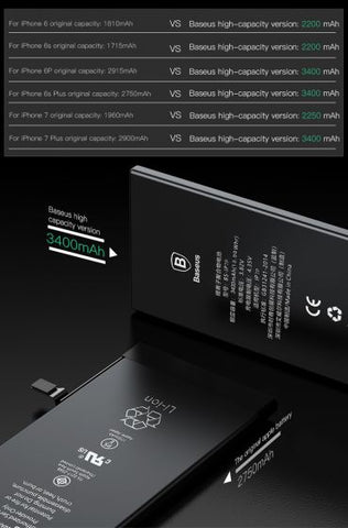 Baseus Phone Battery for iPhone 7 & 7Plus