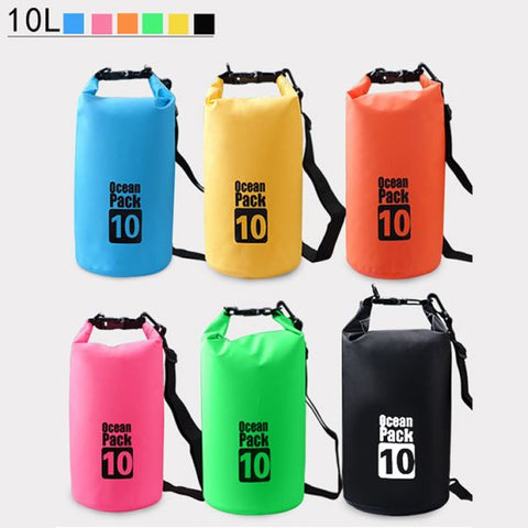 Waterproof Hiking Backpack-Blue-10L