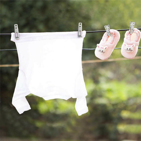 Stainless Steel Clothes Pegs Metal Hanging Clips Pins Laundry Windproof Clamps