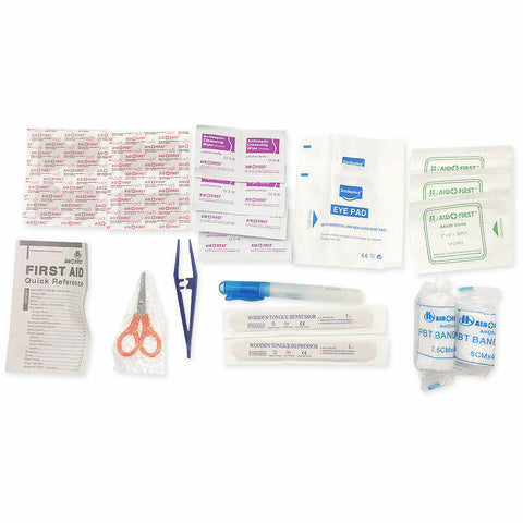 303 Pcs Emergency First Aid Kit Bag ARTG Sticker Survial Camping Family
