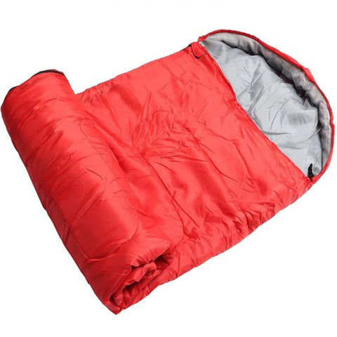 Lightweight Camping Sleep Bag Envelope Style Hooded Thin Hollow Sleeping Bag for Adults & Kids Camping, Travelling and More Outdoors Activities