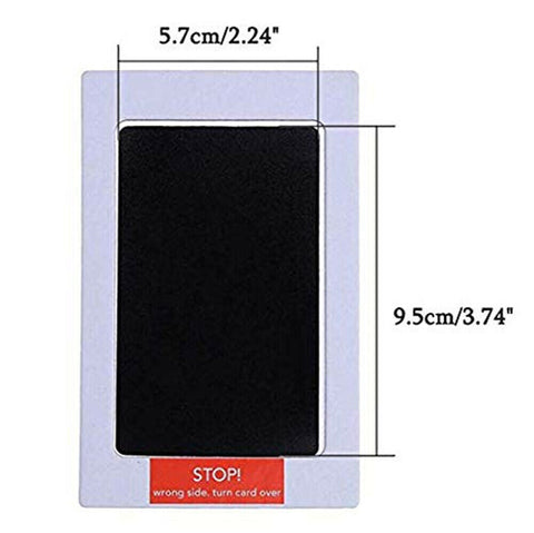 2PCS/4PCS Newborn Baby Pet Wipe Safe Inkless Hand Foot Print Keepsake Kit Christmas Gift