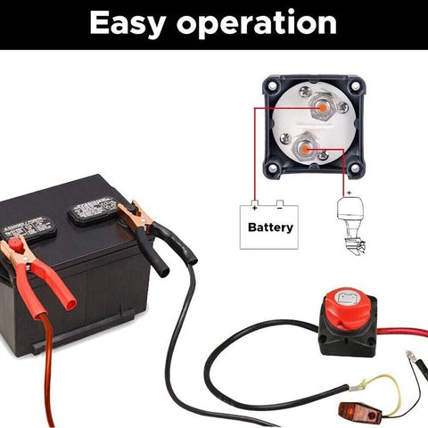 12V/24V/48V Battery Cut Off Switch