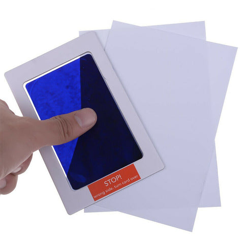 2PCS/4PCS Newborn Baby Pet Wipe Safe Inkless Hand Foot Print Keepsake Kit Christmas Gift