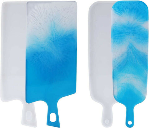 Coaster Resin Casting Tray Mold Silicone Agate Making DIY Plate Mould Tool Craft