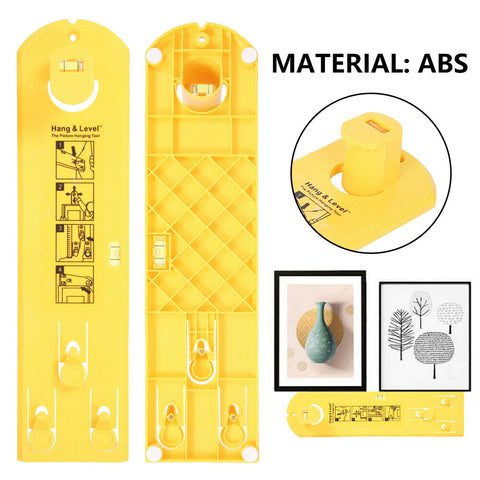 Picture Hanging tool Tools Frame Hanger Easy Wall Photo Hanging Level Ruler