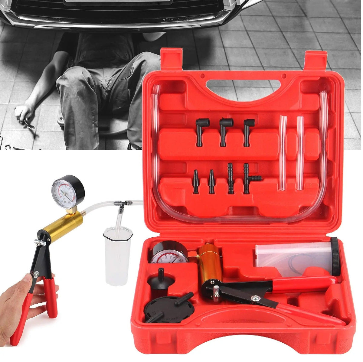 Hand Held Brake Bleeder Kit