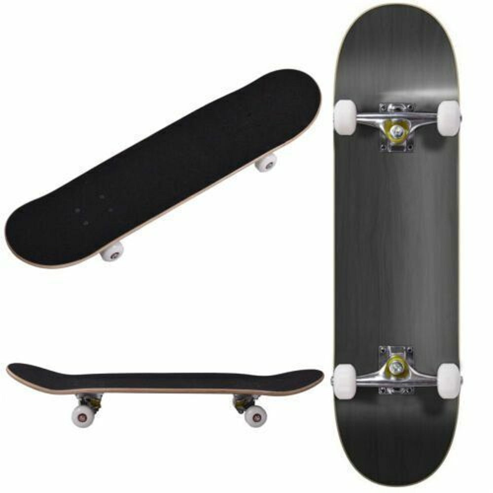 Blank Complete Skateboard Stained BLACK 7.75" Skateboards