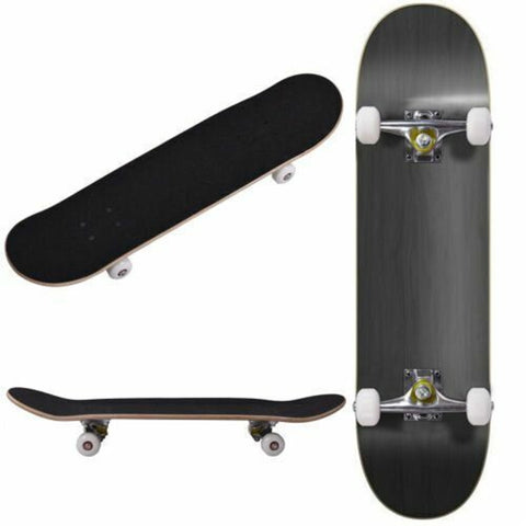 Blank Complete Skateboard Stained BLACK 7.75" Skateboards