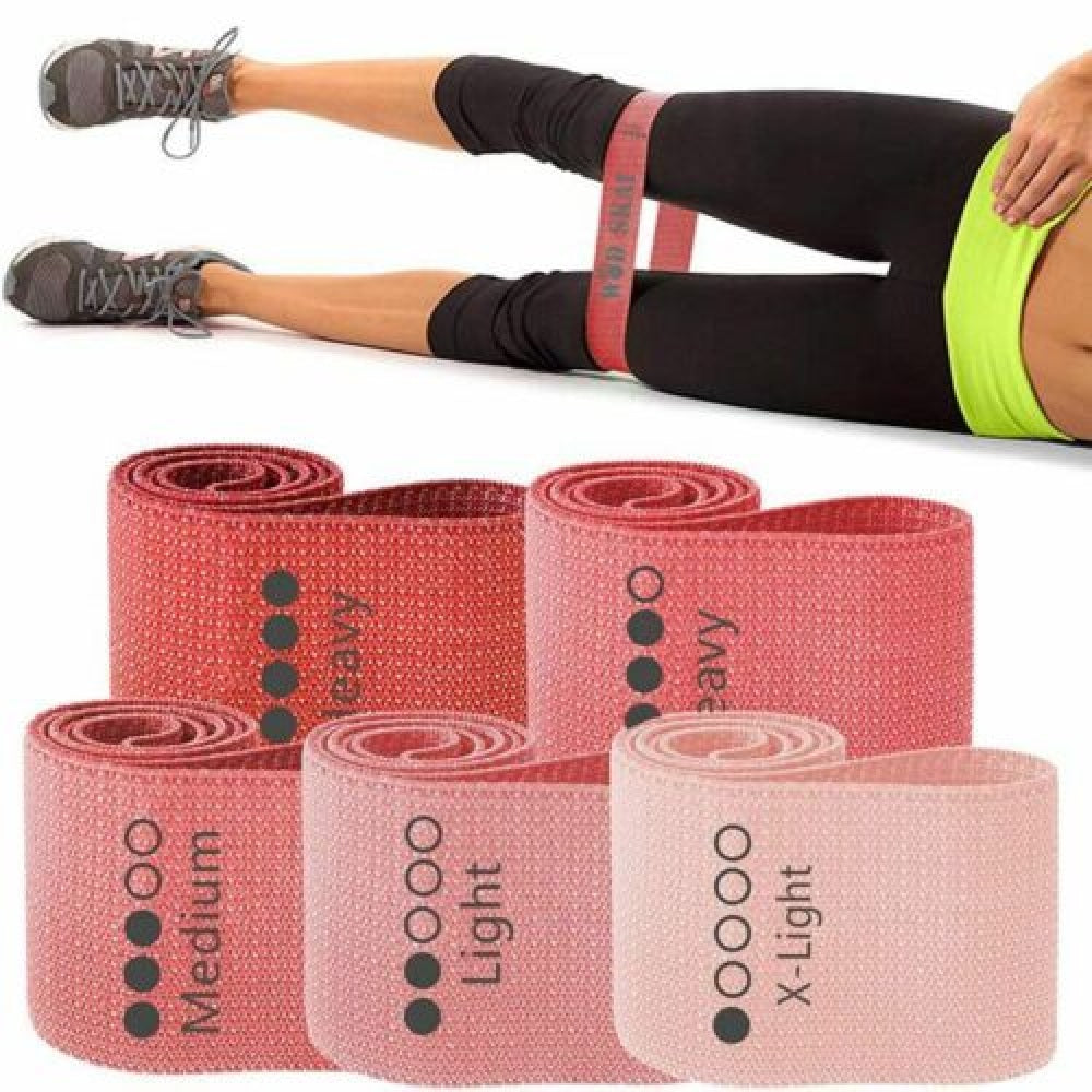 Exercise Resistance Bands Loop Set of 5