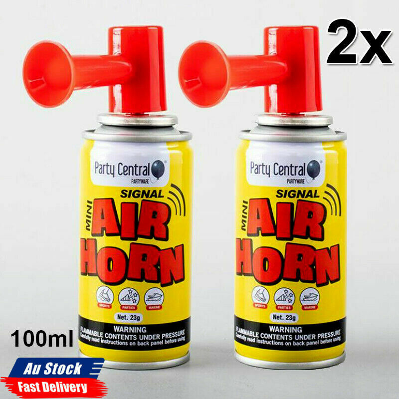 2Pcs HAND HELD AIR HORN Loud Horn - Sport Festival Event Outdoor Air Horn