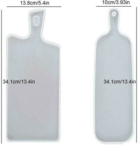 Coaster Resin Casting Tray Mold Silicone Agate Making DIY Plate Mould Tool Craft