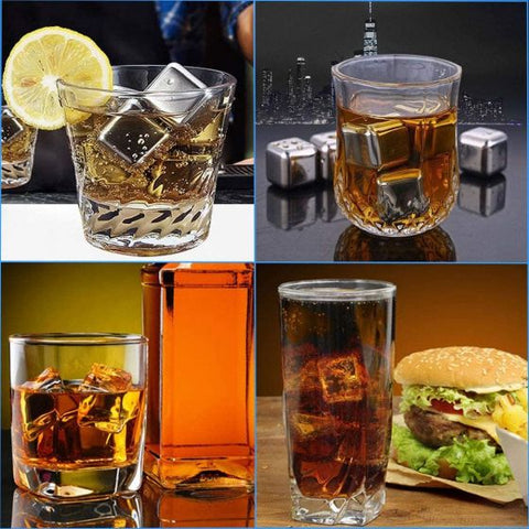 Stainless Steel Ice Cubes Reusable