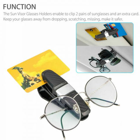 Vehicle Mounted Glasses Clip