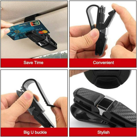 Vehicle Mounted Glasses Clip