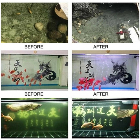 Eco-Aquarium Purifier Cube Water Purifier Cube Fish Supplies Dense Grid Hole Filters Cleaning Accessory