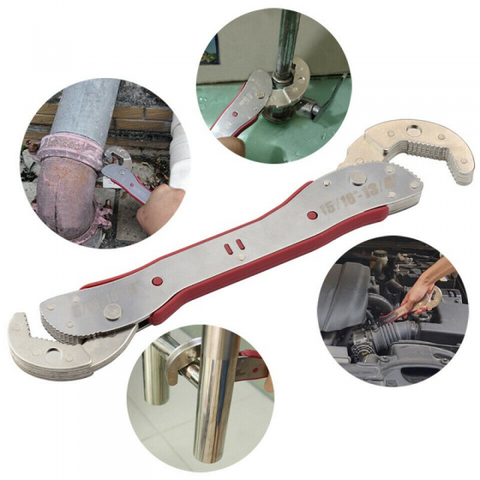 9-45mm Adjustable Multi Purpose Magic Spanner Set of tool Universal Wrench Pipe Adjustable Spanner for Home Wrench