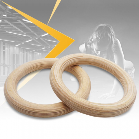 Gymnastic Ring with Adjustable Strap for  exercise strength training, fitness, pull ups and dips