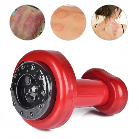 Electric cupping stimulate acupoint body slimming massager guasha scraping thermal massage negative pressure acupuncture therapy