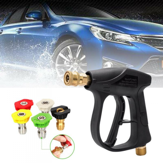 Pressure Car Washer with 5pcs Soap Spray Nozzles  Socket Quick Release Foam Snow Gun Cleaning Tools Car Wash