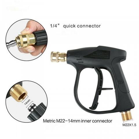 Pressure Car Washer with 5pcs Soap Spray Nozzles  Socket Quick Release Foam Snow Gun Cleaning Tools Car Wash
