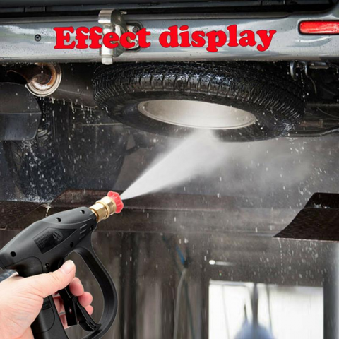 Pressure Car Washer with 5pcs Soap Spray Nozzles  Socket Quick Release Foam Snow Gun Cleaning Tools Car Wash
