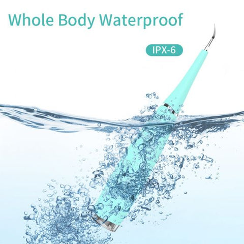 Electric Dental Scaler Tartar Calculus Plaque Remover Tooth Stains Cleaner Tool USB Powered